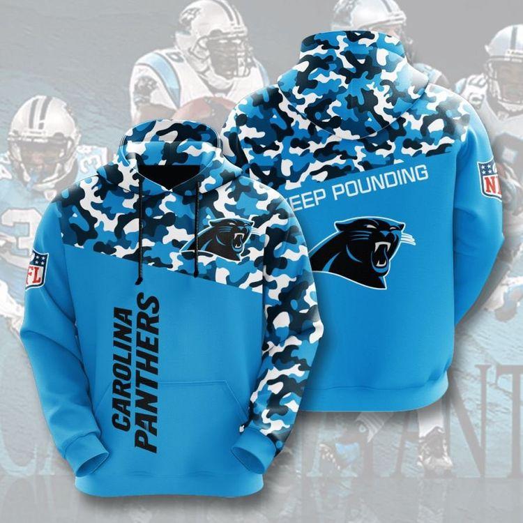 Carolina Panthers No304 Custom Ver 1 3D Hoodie