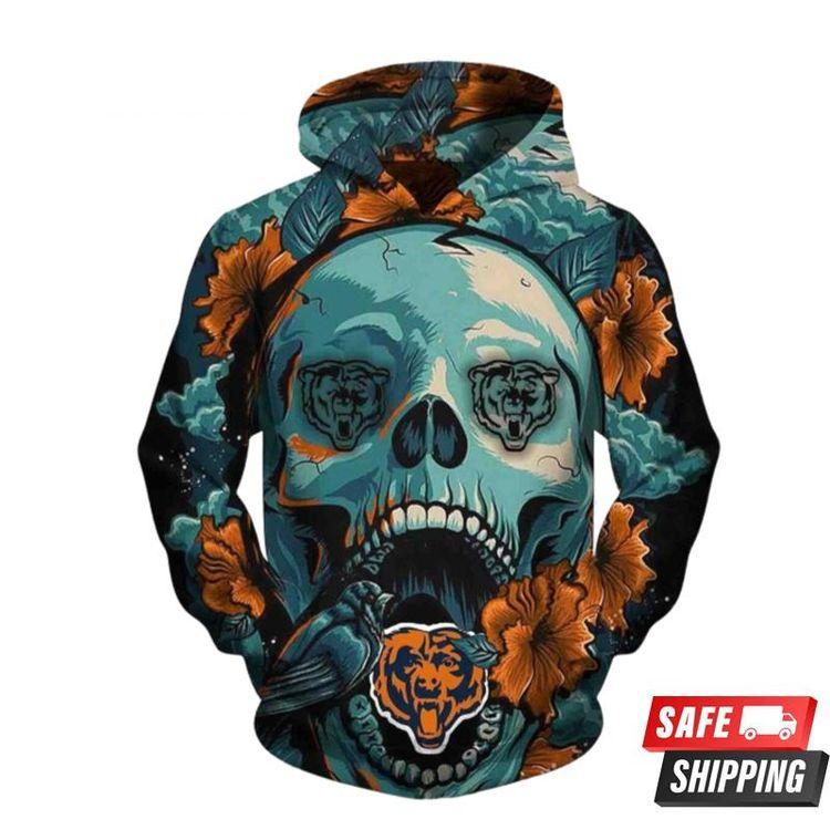 Chicago Bears Chicago Bears Nfl Chicago Bears 3 3D Hoodie