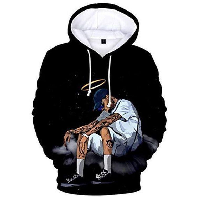 Chris Brown Pullover And Zip Pered Custom 3d Chris Brown Graphic Printed For Men For Women All Over Print Hoodie