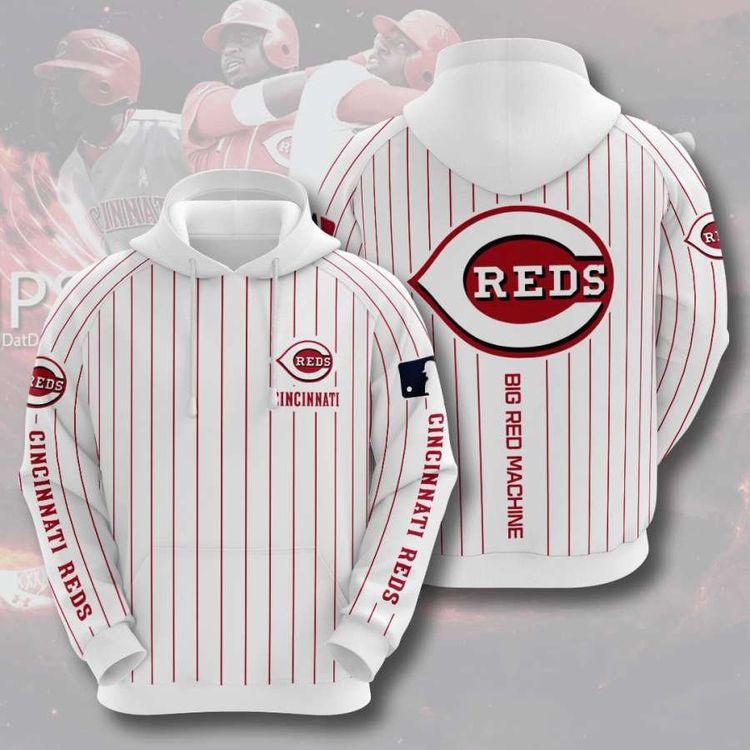 Cincinnati Reds No430 Custom Ver 1 3D Hoodie