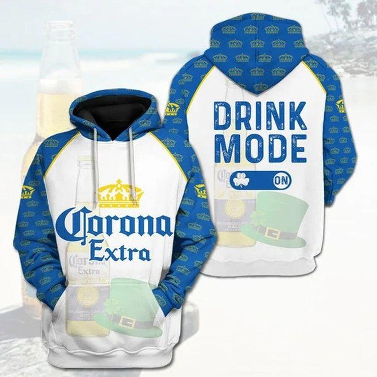 Corona Extra St Patrick Days All Over Print Hoodie