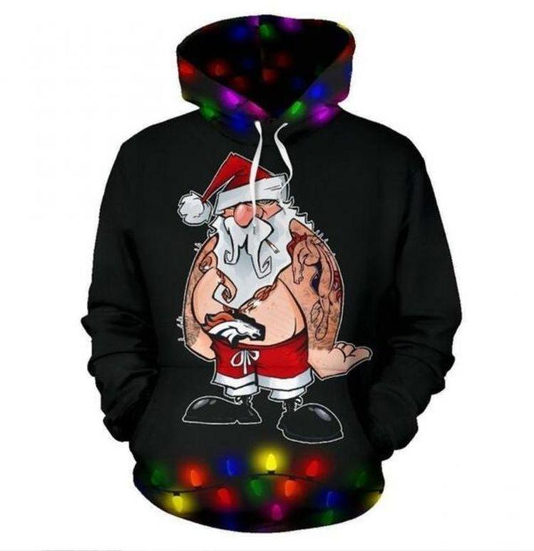 Denver Broncos Ver 1 All Over Print Hoodie