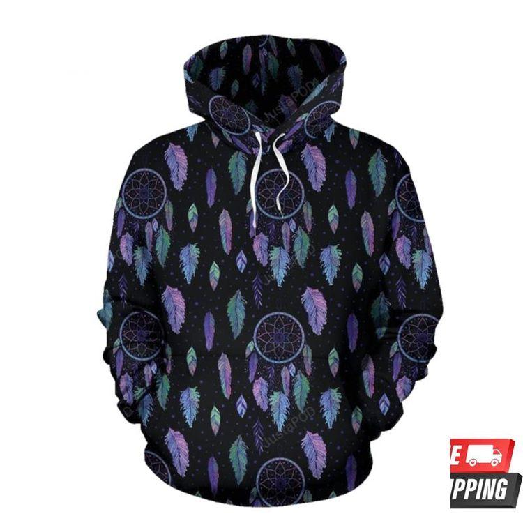 Dream Catcher Tribal 3D Hoodie