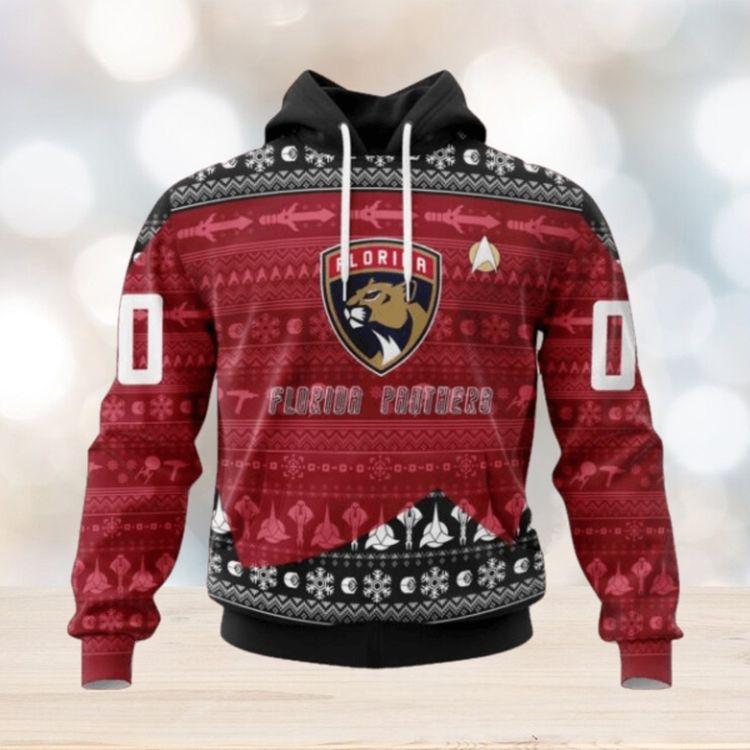Florida Panthers Special Star Trek Design All Over Print Hoodie