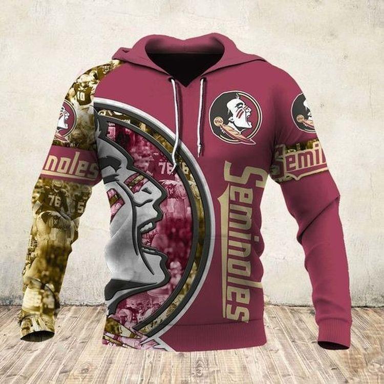 Florida State Seminoles V3 Ver 1 All Over Print Hoodie