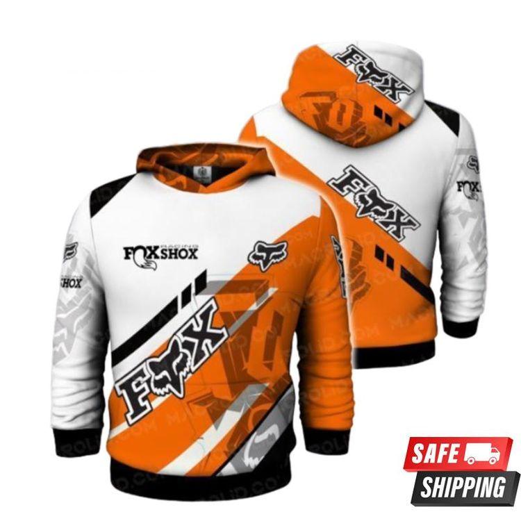 Fox Racing Motocross Men And Women Fox Racing Motocross Fox Racing All Over Print Hoodie