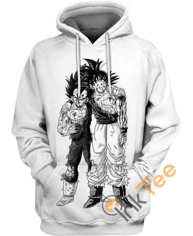 Friends In The War Dragon Ball 3D Hoodie