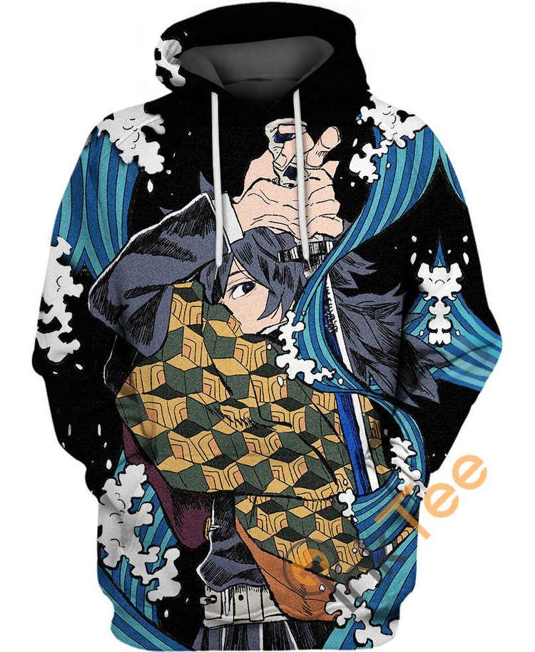 Giyu Tomioka 3D Hoodie