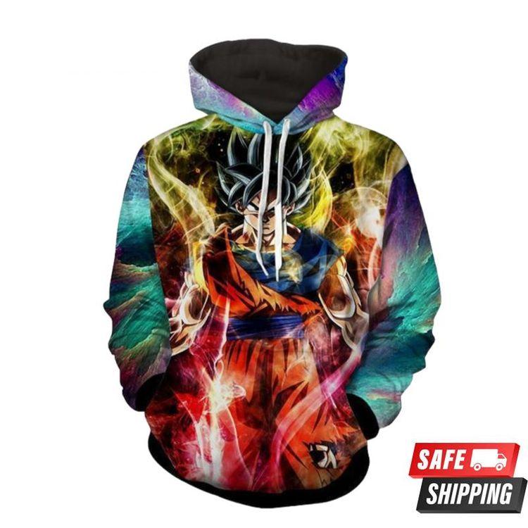 Goku Ultra Instinct Dragon Ball 23182 3D Hoodie