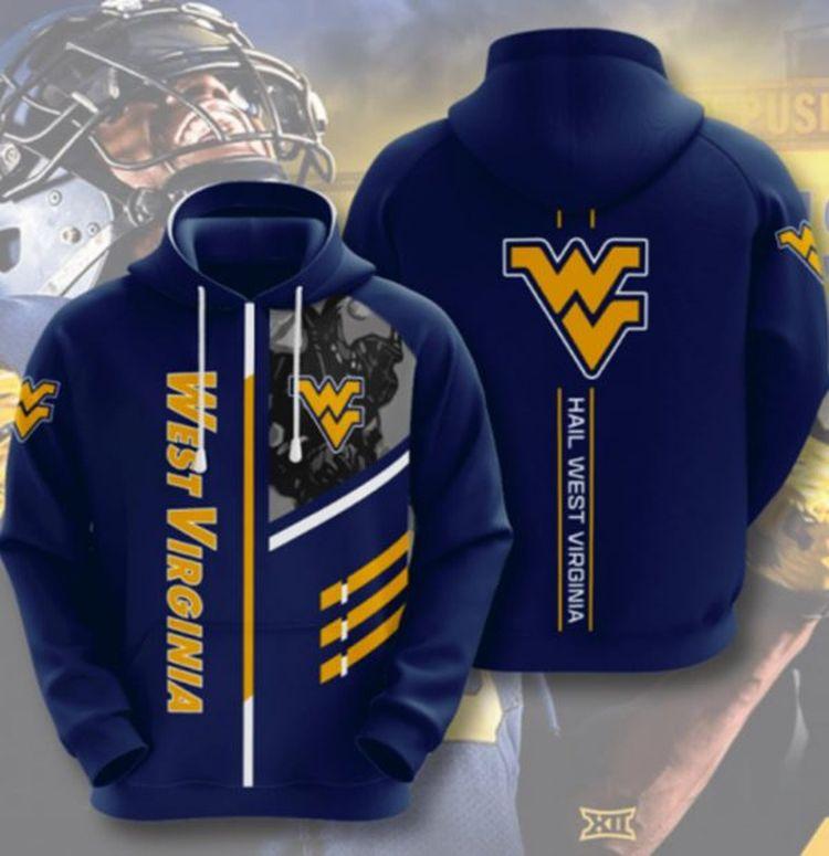 Hail West Virginia Sport Limited 3D Hoodie