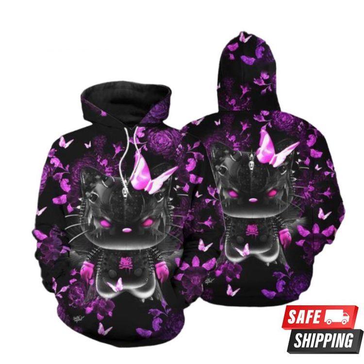 Hello Kitty Butterfly 3D Hoodie