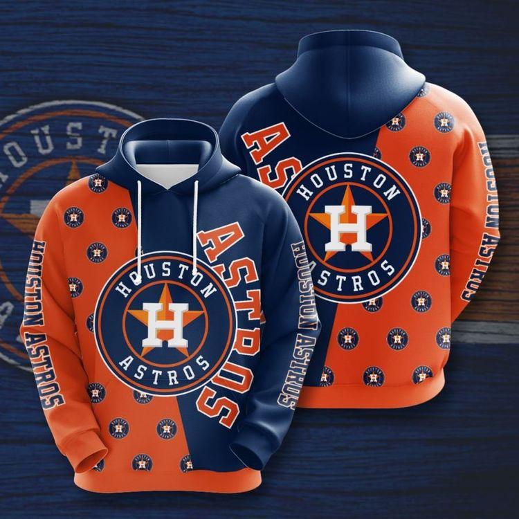 Houston Astros No775 Custom Ver 1 Limited 3D Hoodie