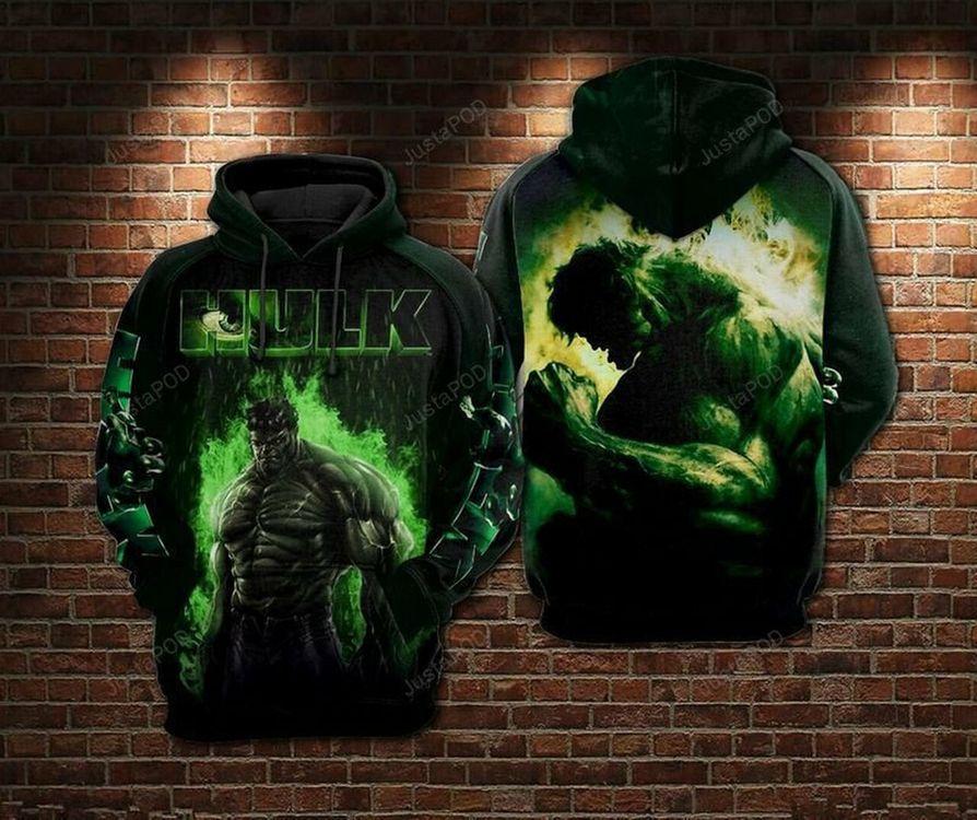 Hulk Avengers 3d 3D Hoodie