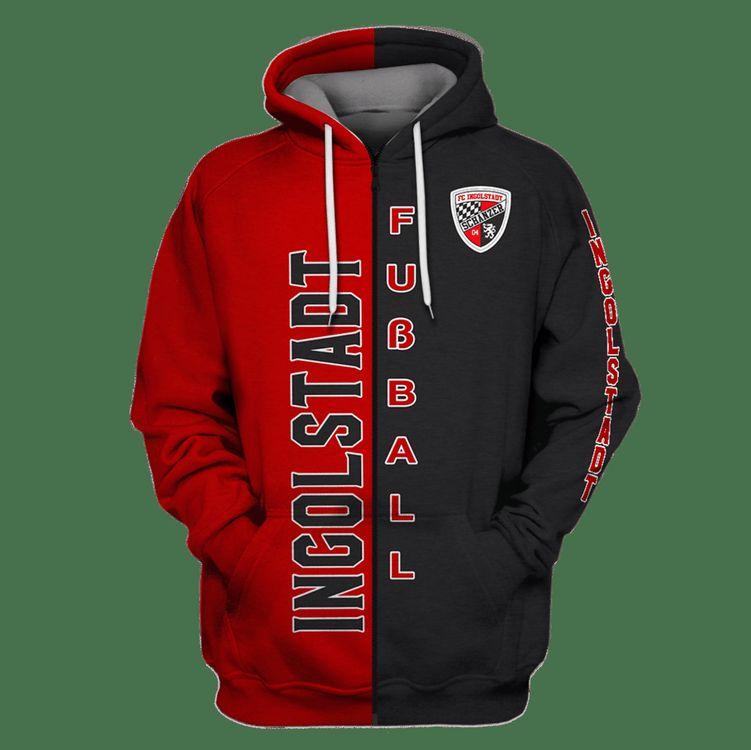 Ingolstadt Fubball 3d 3D Hoodie