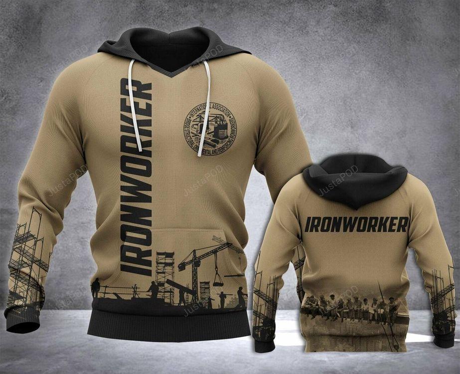 Ironworker Construction 3d All Print 3D Hoodie