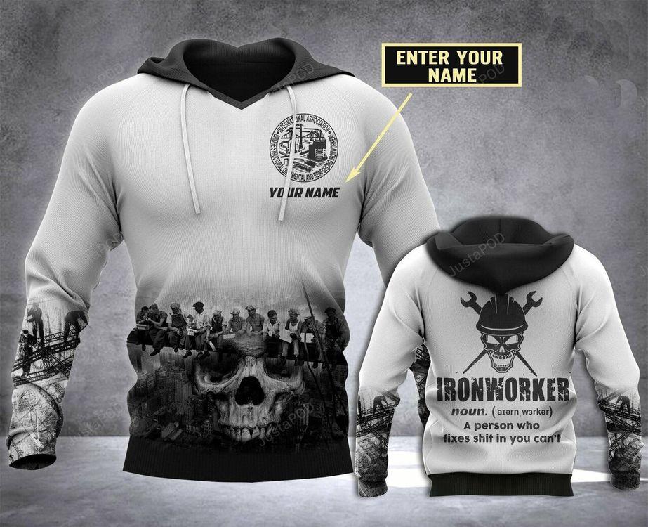 Ironworker Noun 3d All Print Limited 3D Hoodie