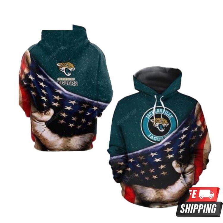 Jacksonville Jaguars American 3D Hoodie