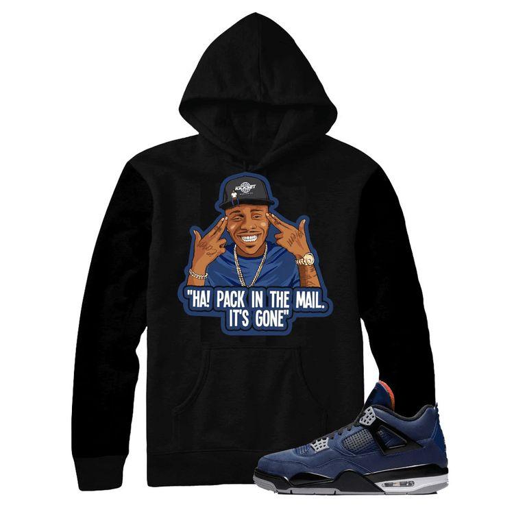 Jordan 4 Winter Loyal Blue Dababy Sneaker Wntr 4 Retro 4 Clothing Outfit All Over Print Hoodie