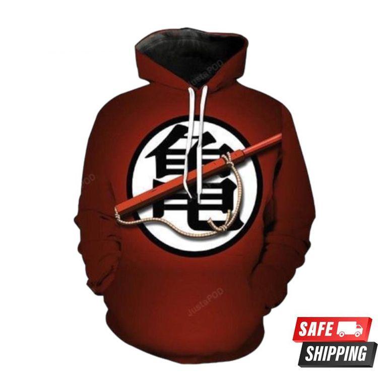 Kame House Dragon Ball Z Limited 3D Hoodie