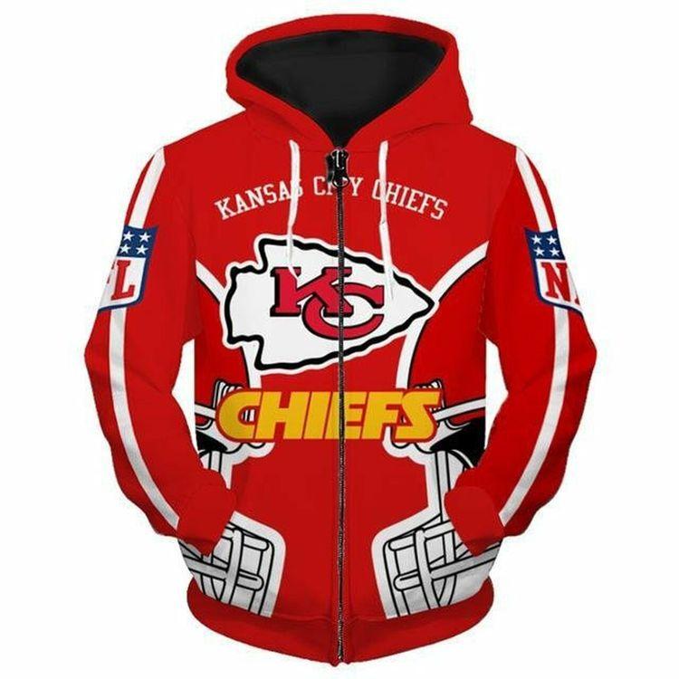 Kansas City Chiefs 3d 3D Hoodie