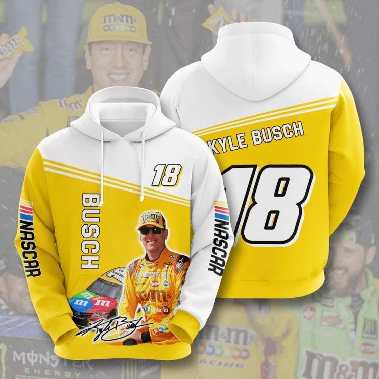Kyle Busch No973 Custom Limited 3D Hoodie