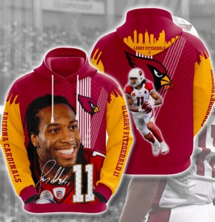 Larry Fitzgerald 11 Limited 3D Hoodie