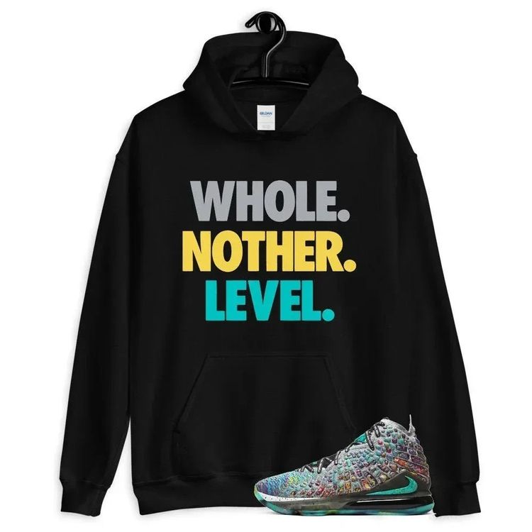 Lebron 17 I Promise Hoody Level Up Unisex 3D Hoodie