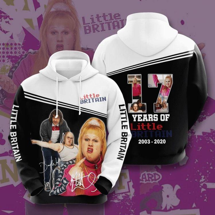 Little Britain No998 Custom Ver 1 Limited 3D Hoodie
