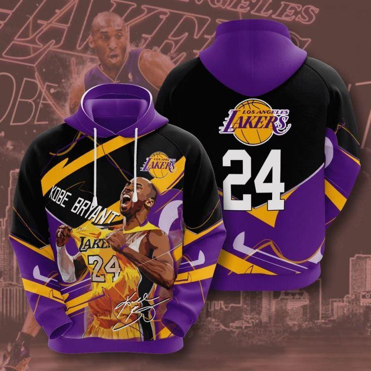 Los Angeles Lakers No1061 Custom All Over Print Hoodie