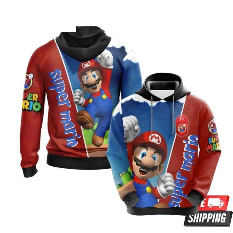 Mario Bros 1797 Limited 3D Hoodie