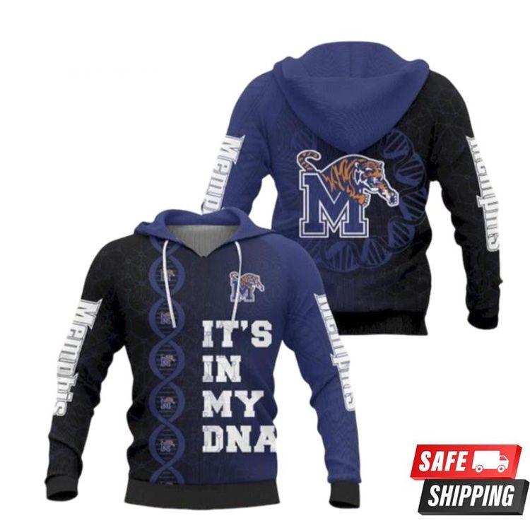 Memphis Tigers Its In My Dna 3D Hoodie