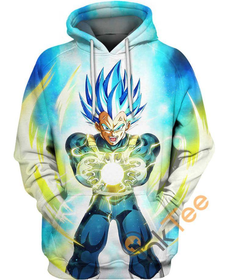 Vegeta Ss Blue Limited 3D Hoodie