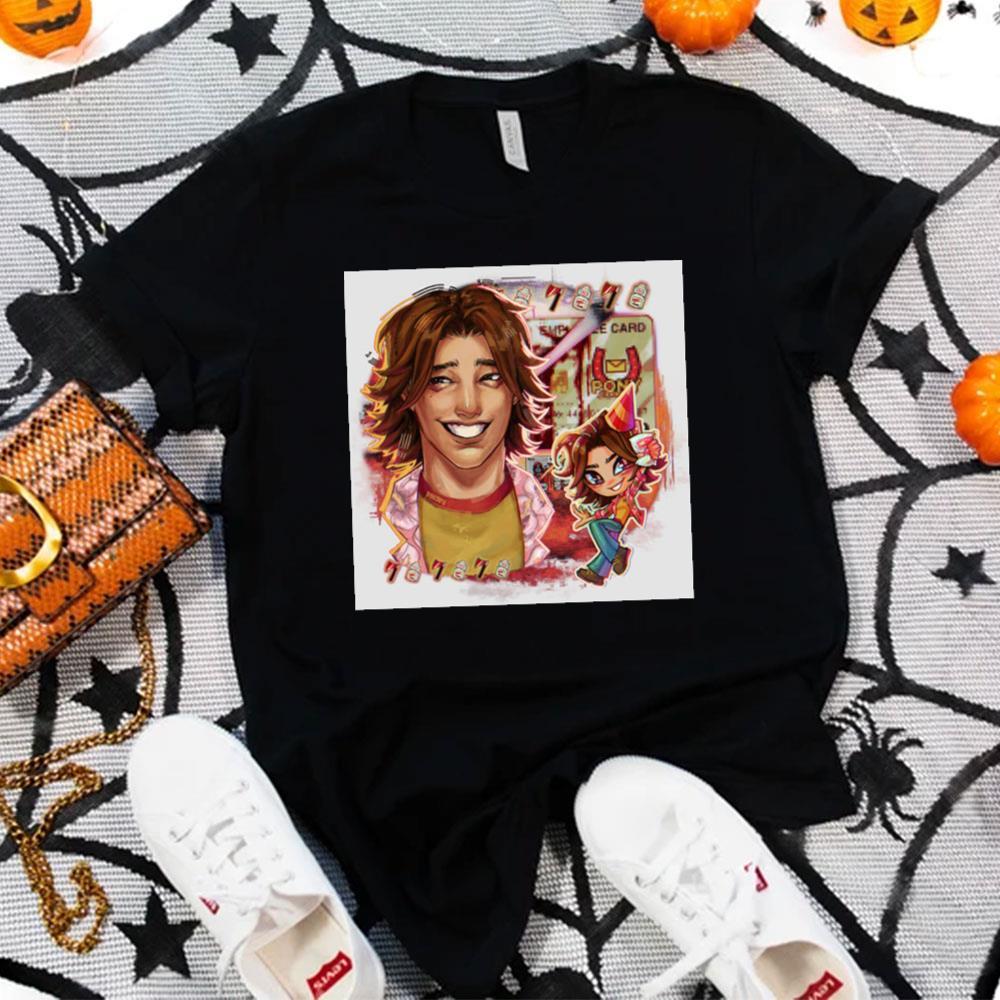 Cute Smile Daisuke Mouthwashing Design T-shirt