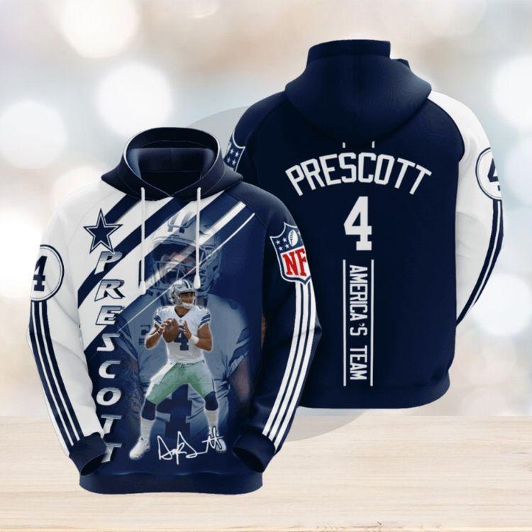 Dallas Cowboys Aop All Over Print Hoodie