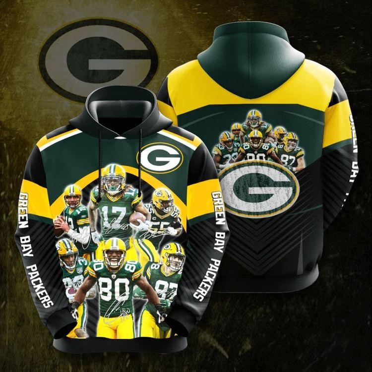 Green Bay Packers No726 Custom 3D Hoodie