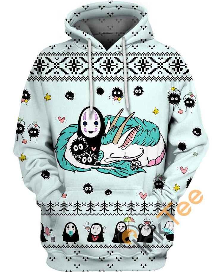 Kawaii Studio Ghibli Xmas Limited 3D Hoodie