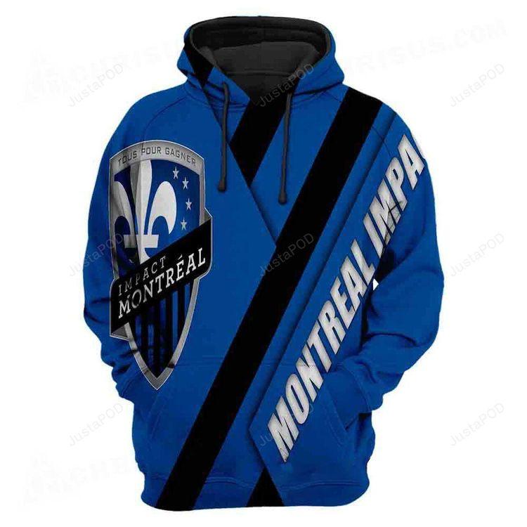 Mls Montreal Impact Style 05 3D Hoodie